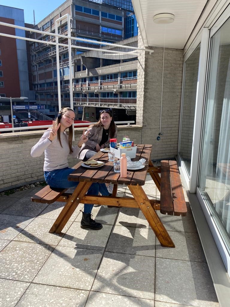 lunch buiten